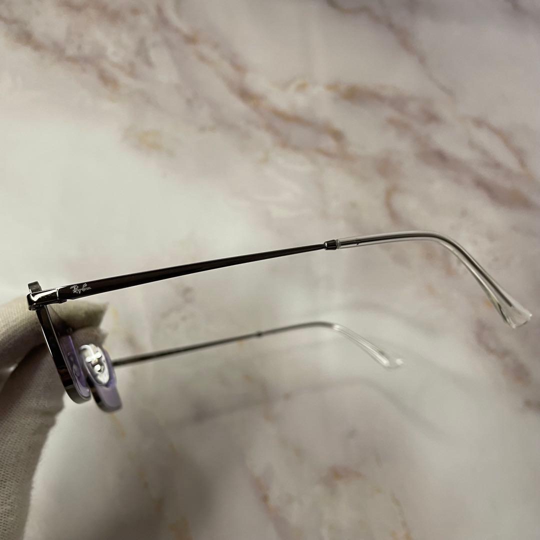 ray ban レイバン スクエア Y2K メタル サングラス ケース付き レア