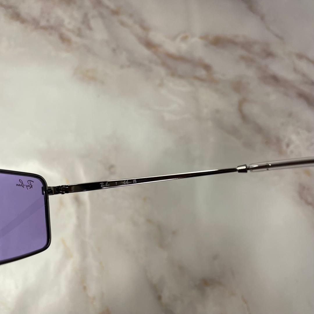 ray ban レイバン スクエア Y2K メタル サングラス ケース付き レア