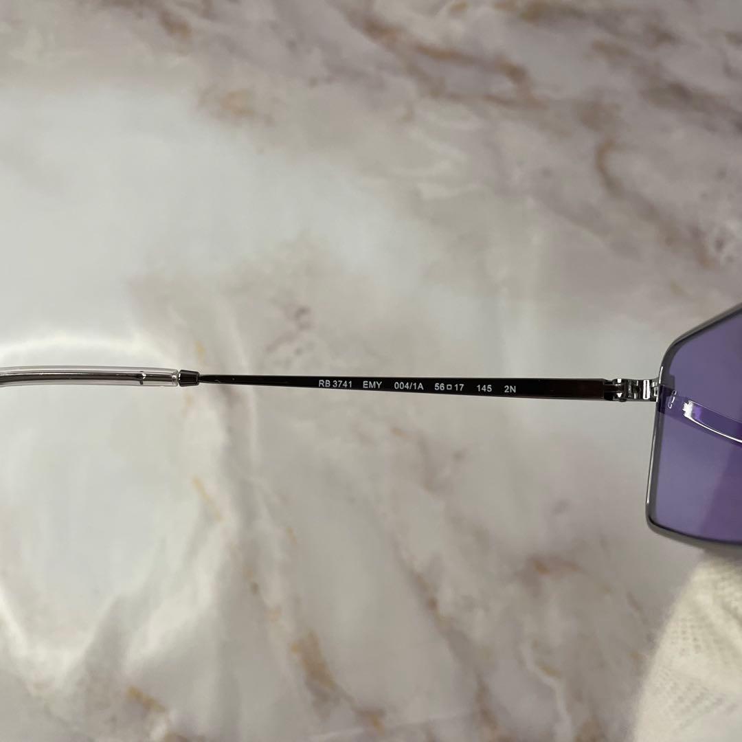 ray ban レイバン スクエア Y2K メタル サングラス ケース付き レア