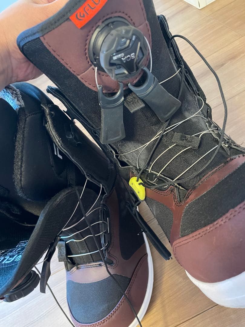 FLUX FL-BOA スノーボードブーツ 赤/黒