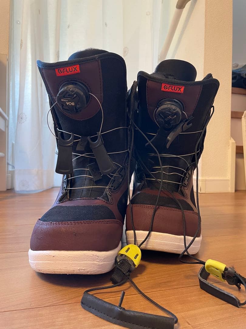 FLUX FL-BOA スノーボードブーツ 赤/黒