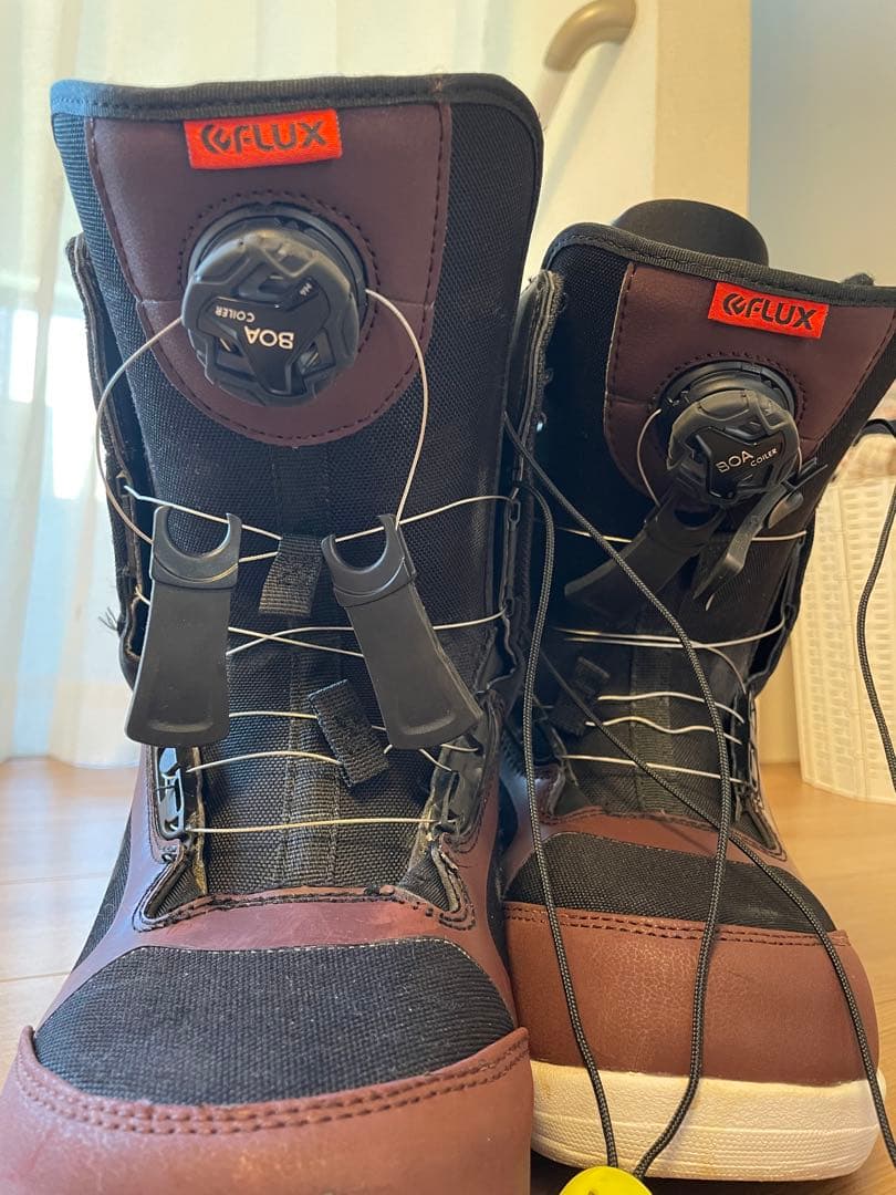 FLUX FL-BOA スノーボードブーツ 赤/黒