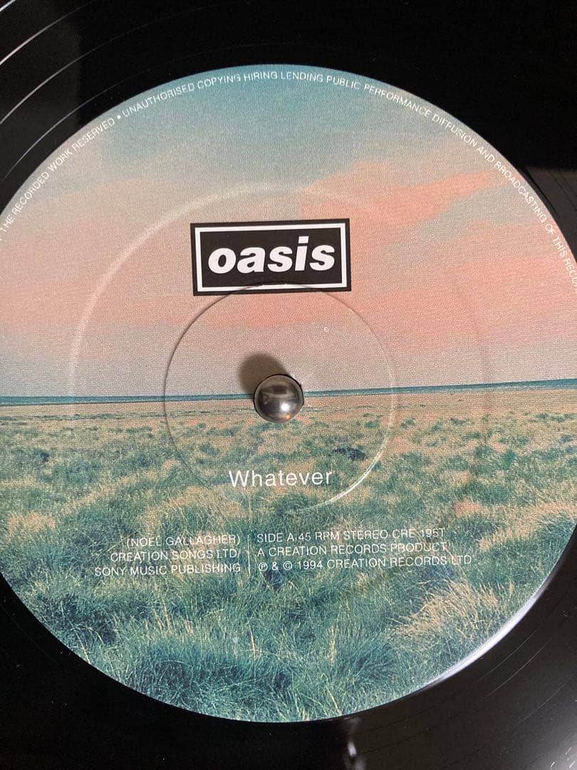 Oasis / whatever ( UK original 12inch ）