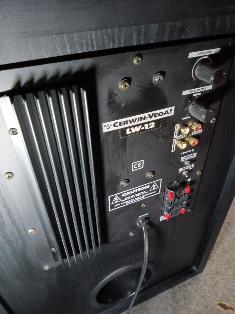 CERWIN-VEGA LW-12 サブウーファー美品