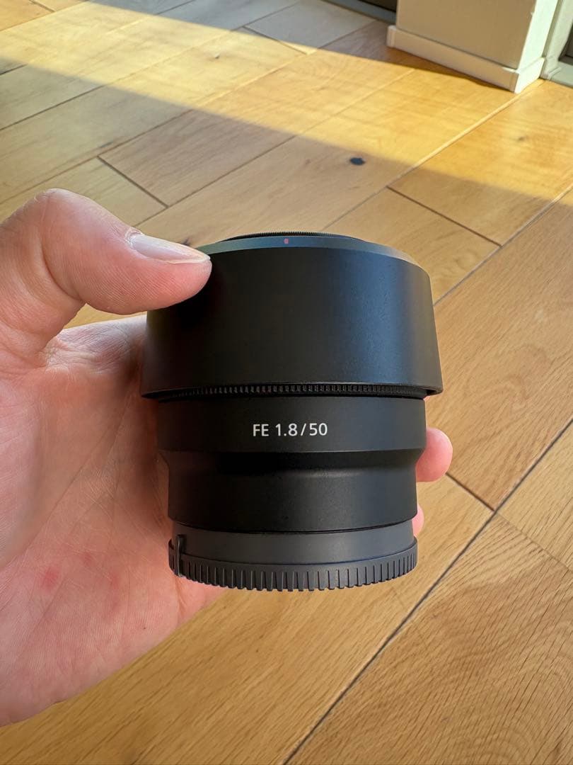 【中古】SONY FE 50mm f1.8 フィルター付 【SEL50F18F】