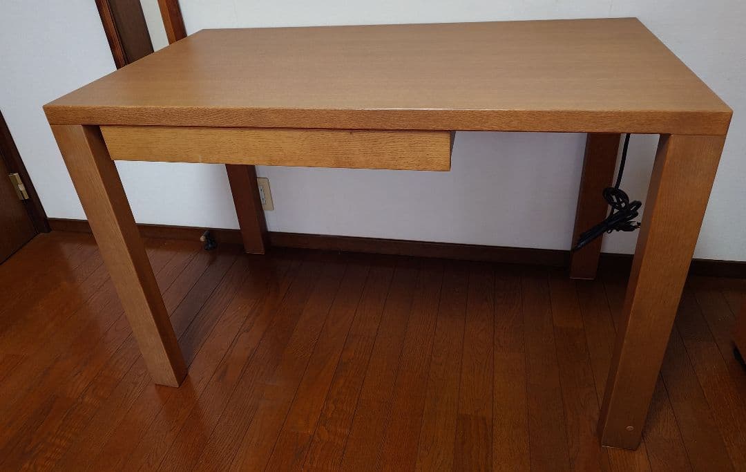 ①〈カリモク〉人気☆ボナシェルタシリーズ　学習机モルトブラウン110