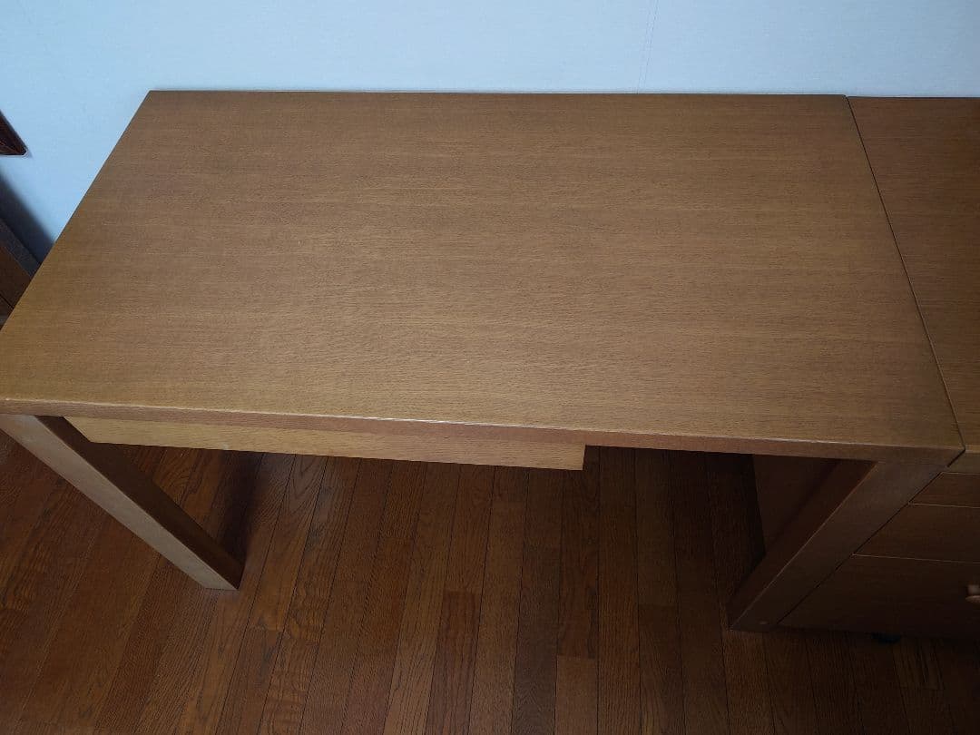 ①〈カリモク〉人気☆ボナシェルタシリーズ　学習机モルトブラウン110