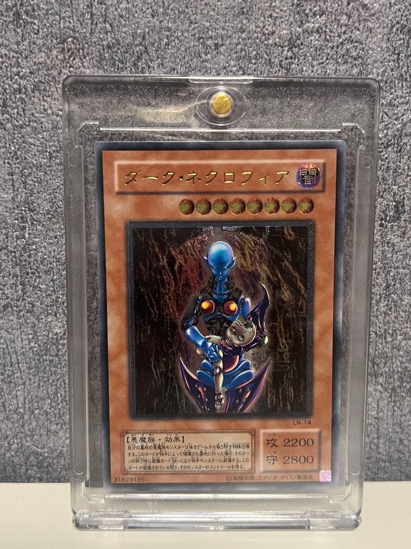 【遊戯王】ダーク・ネクロフィア レアカード（レリーフアルティメット）