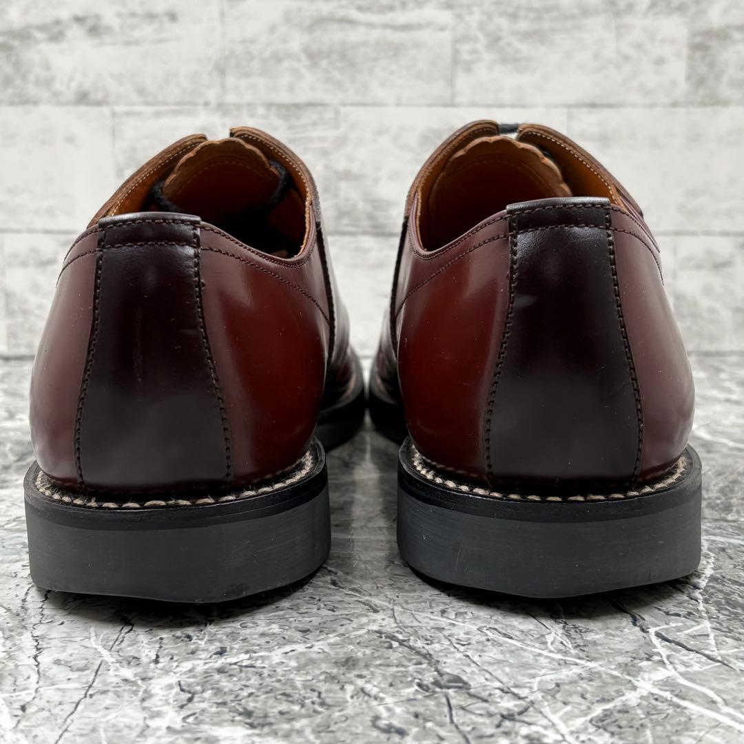 【レア】 リーガル サドルシューズ 革靴 26.5 ブラウン ガラスレザー