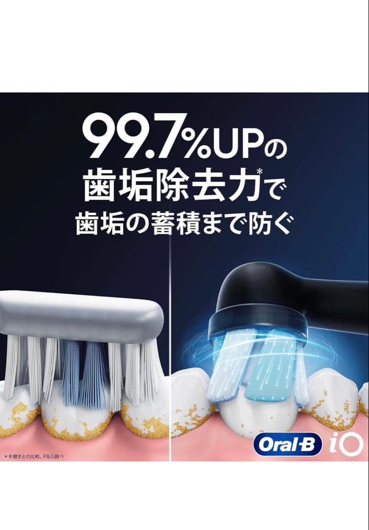 新品・未開封　BRAUN 電動歯ブラシ　iO4 IOG41A61KWT