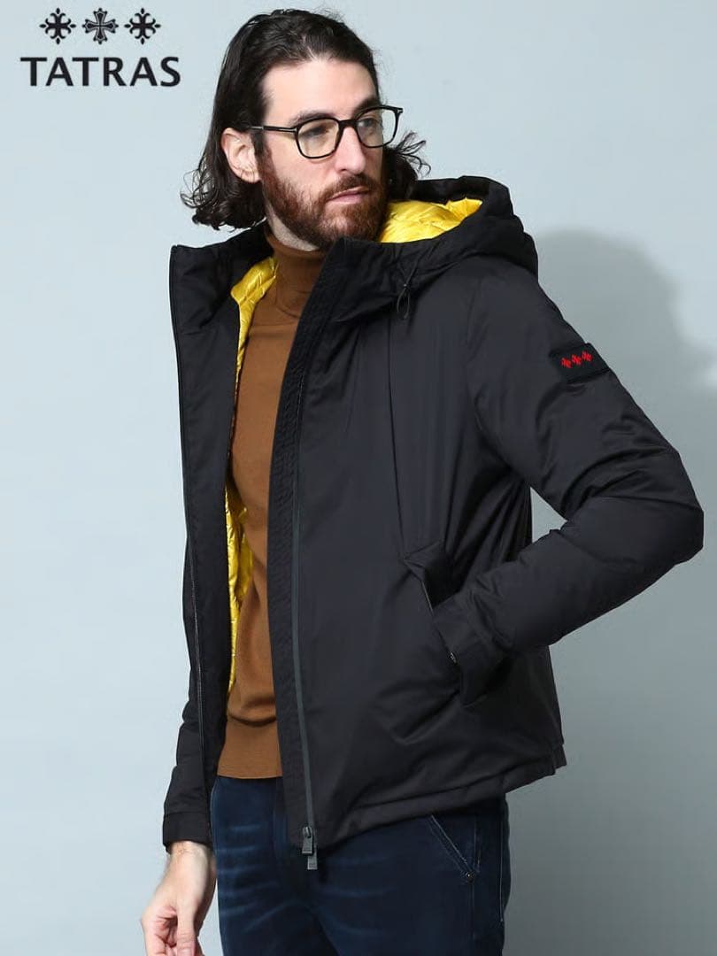 ri 　タトラス　ダウジャケットAMIMADO アミマード　ブラック