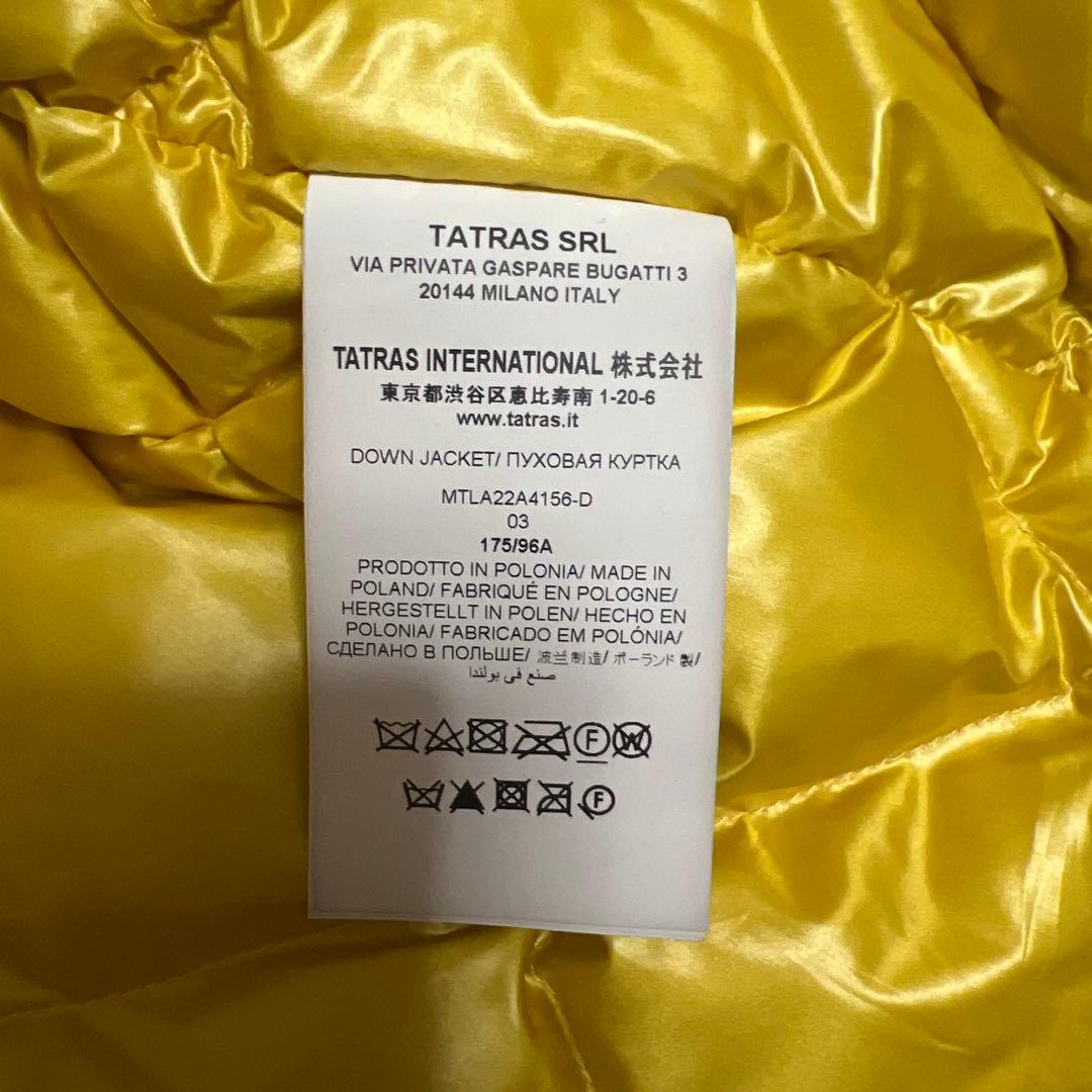 ri 　タトラス　ダウジャケットAMIMADO アミマード　ブラック