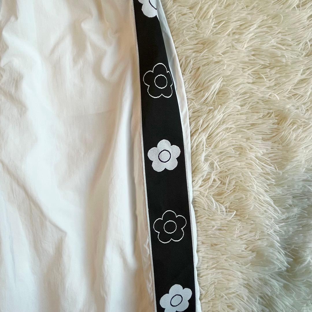 MARY QUANT マリークワント ナイロン 花柄 デイジーラインパンツ