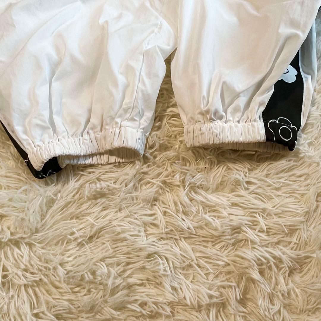 MARY QUANT マリークワント ナイロン 花柄 デイジーラインパンツ