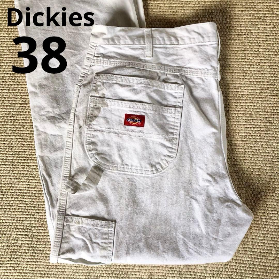 Dickies ディッキーズ W38 ホワイト 白 ペインターパンツ1953