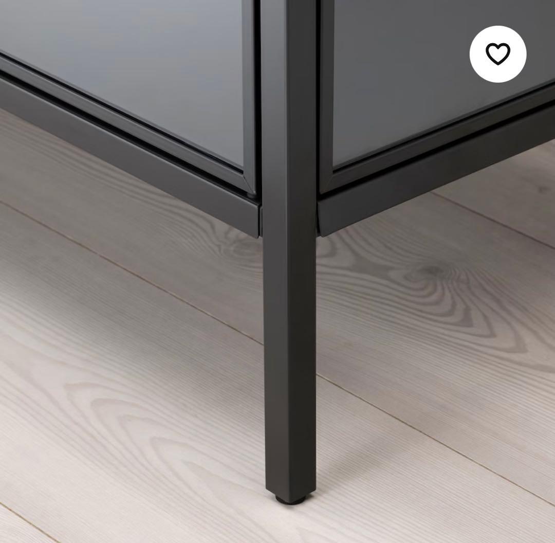 【けえ様】RUDSTA コレクションケース チャコール 80x37x120 cm