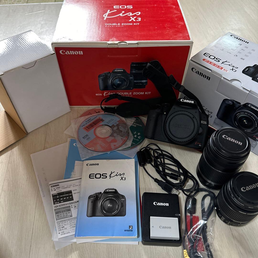 EOS KISS X3 ダブルズームキット