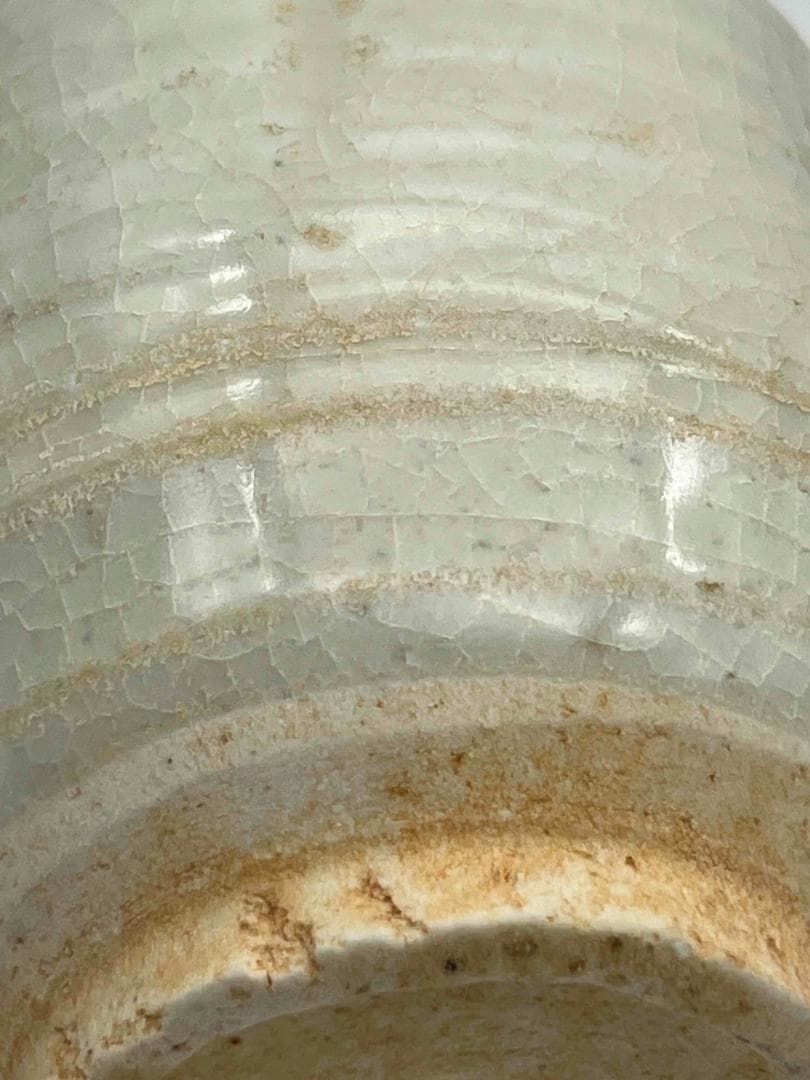 宋時代　定窯　白磁瓜形壺　青白磁 茶入　茶道具　水指　水差し(F-94)