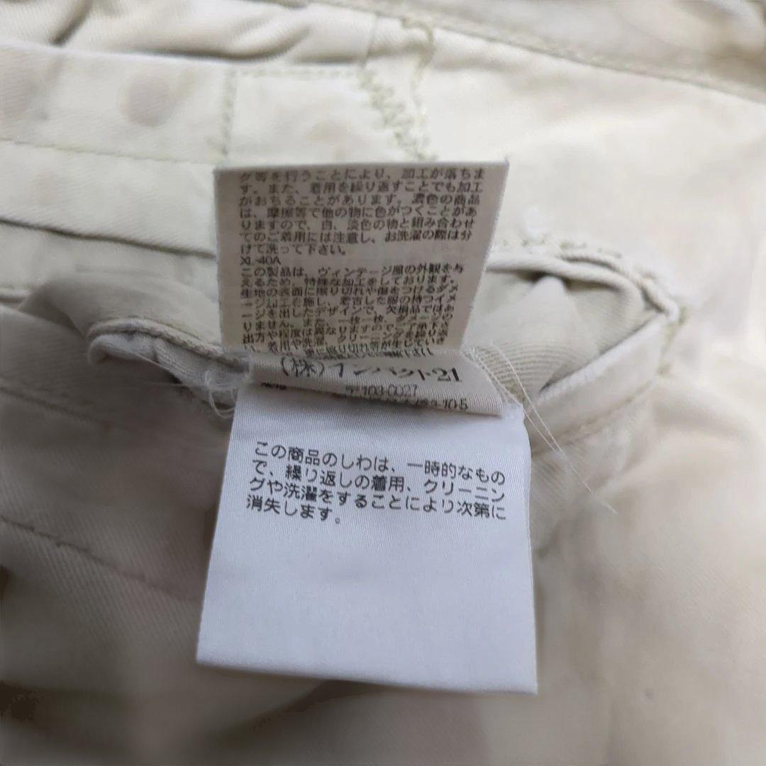 専用！ラルフローレン　バックルバック　ダメージチノパン　日本正規品　RRL　32