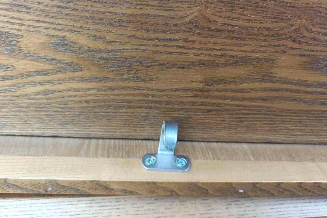 美容室　両面鏡 木製アーチ型ミラー付きドレッサー