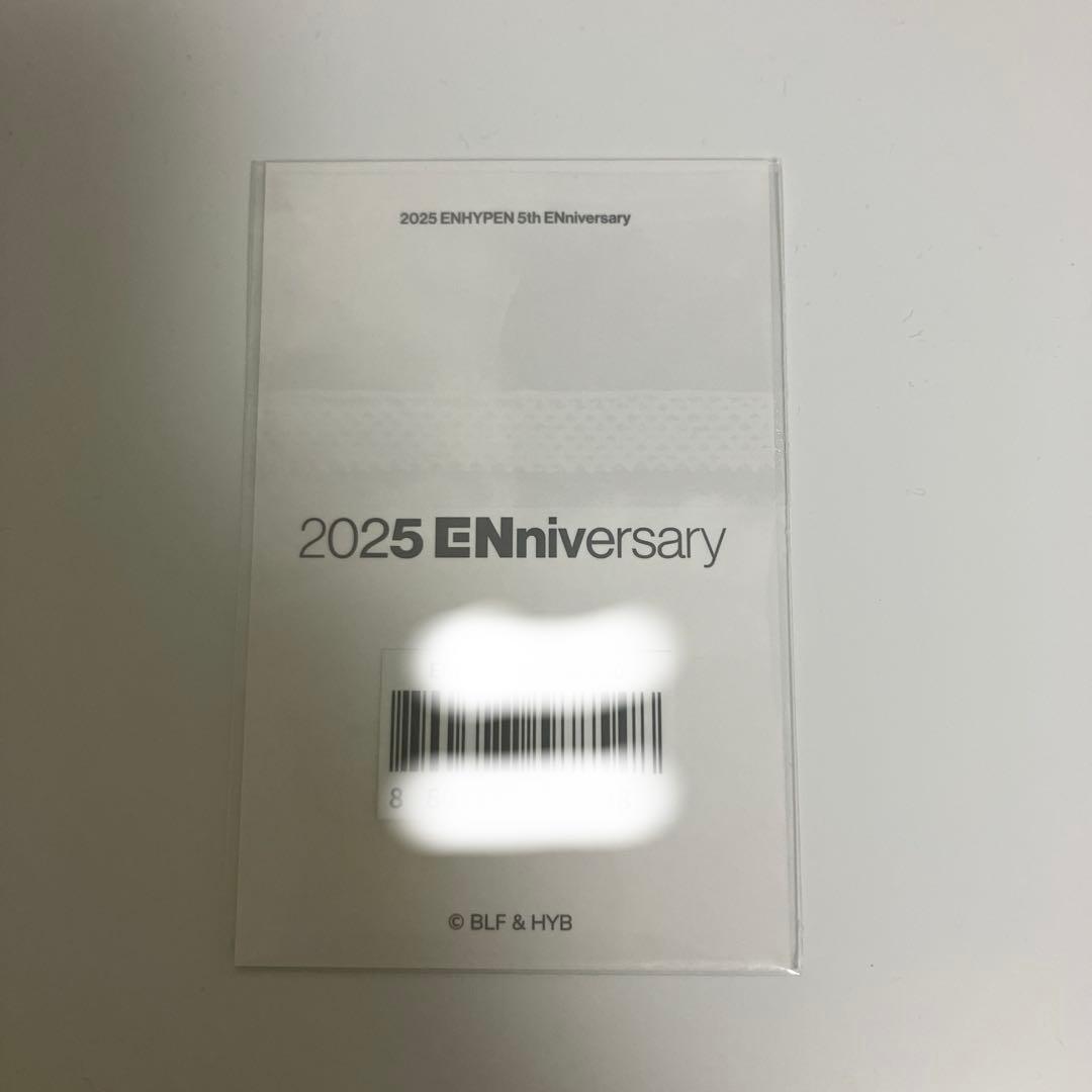 enhypen NUMBERING 5周年 購入特典 ニキ
