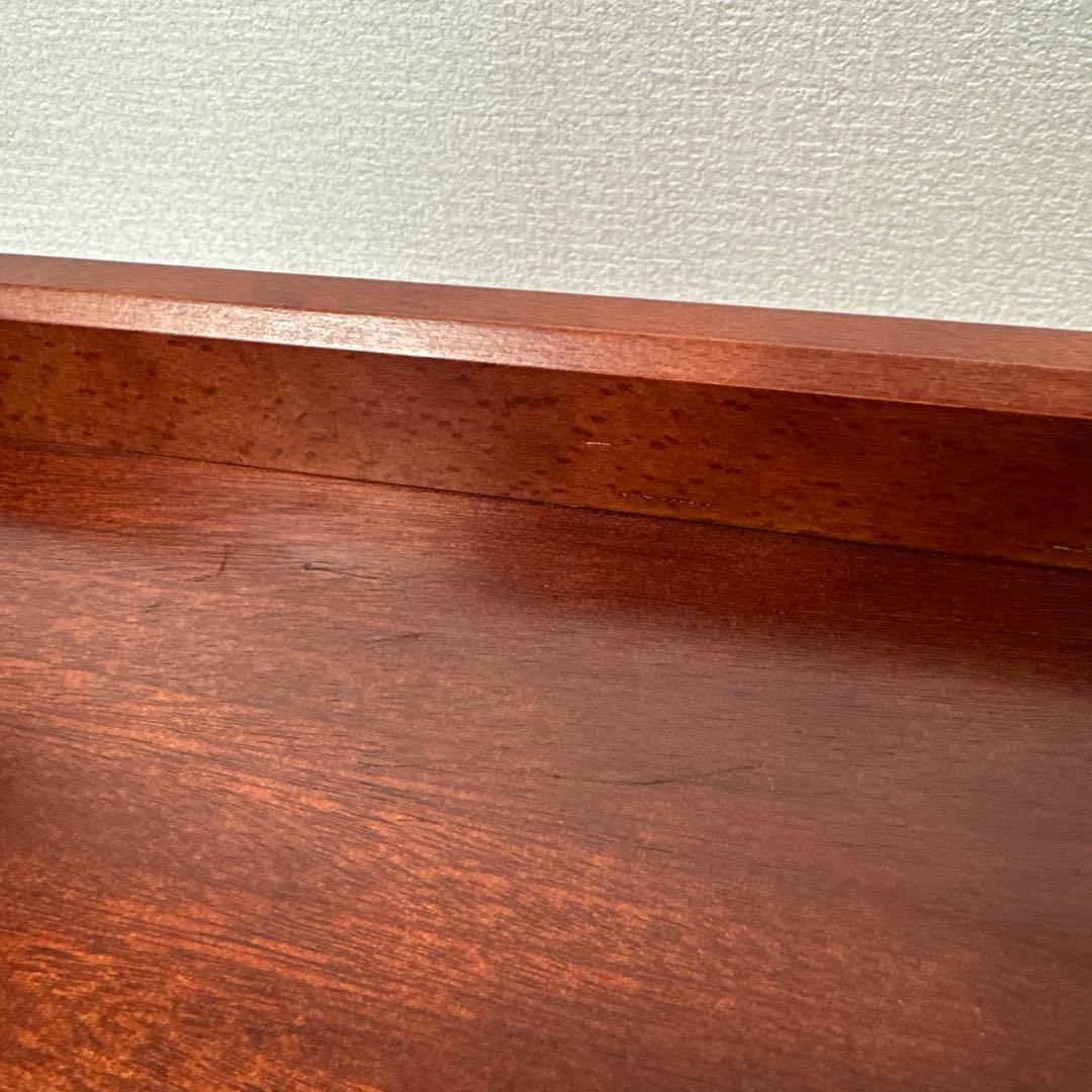 カリモク 天然木 電話台 花台 レンジ台 サイドチェスト キャビネットi4※