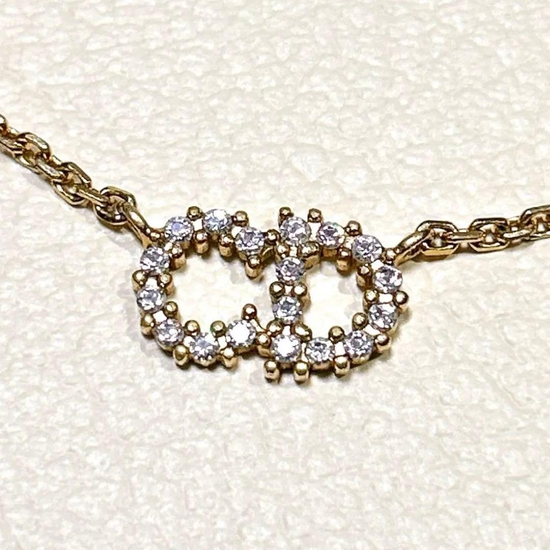 Dior Clair D Lune ネックレス ゴールド CD ロゴ