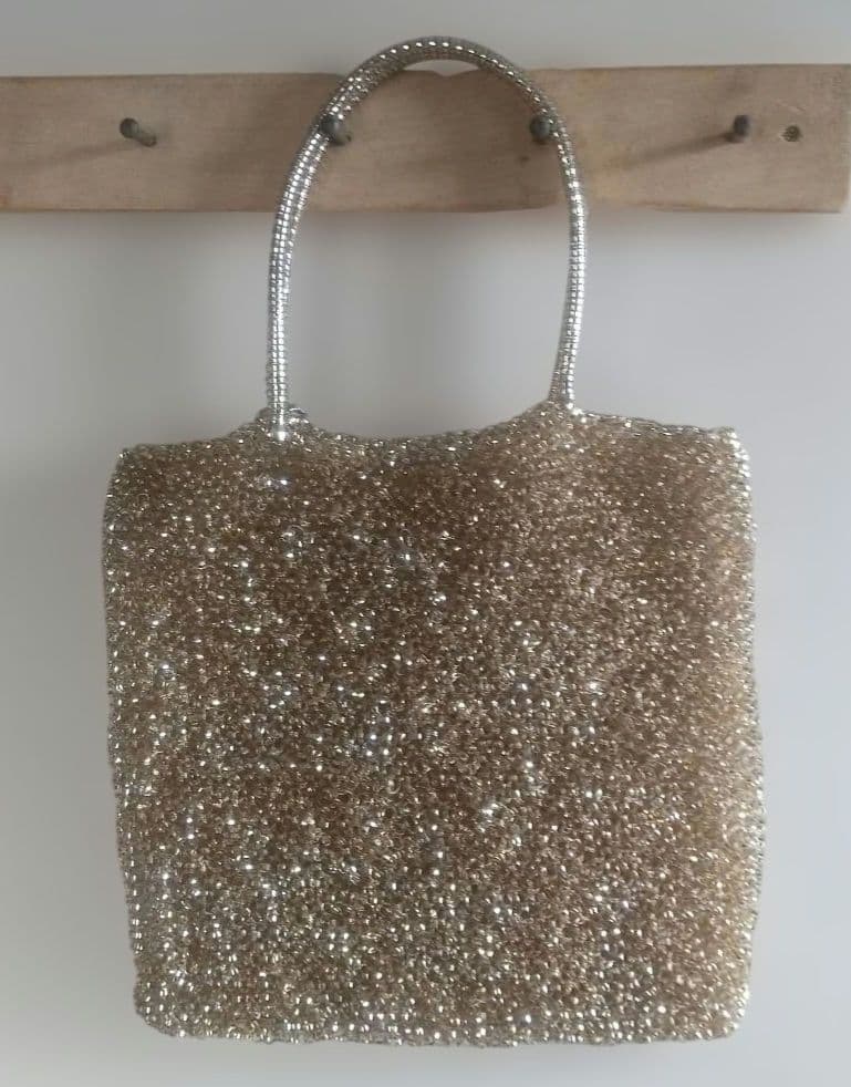 ANTEPRIMA シルバービーズ パーティーバッグ