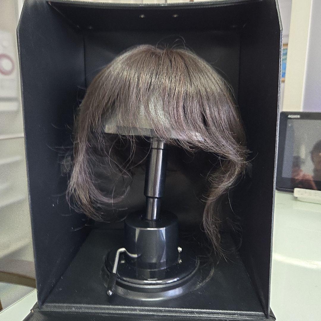 し*り様 ダークブラウン ショートウィッグ アデランス　フルオーダー品