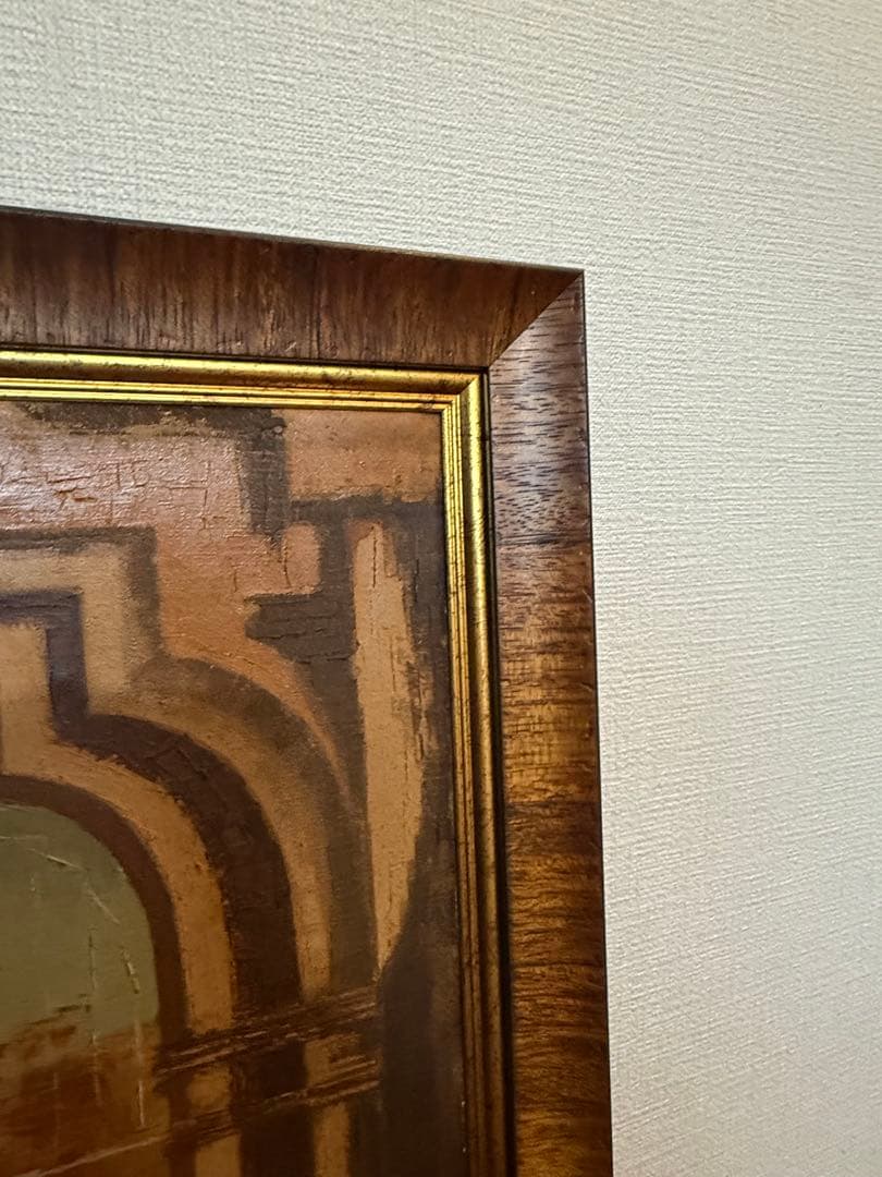 額縁込みメキシコ画家ミッドセンチュリー