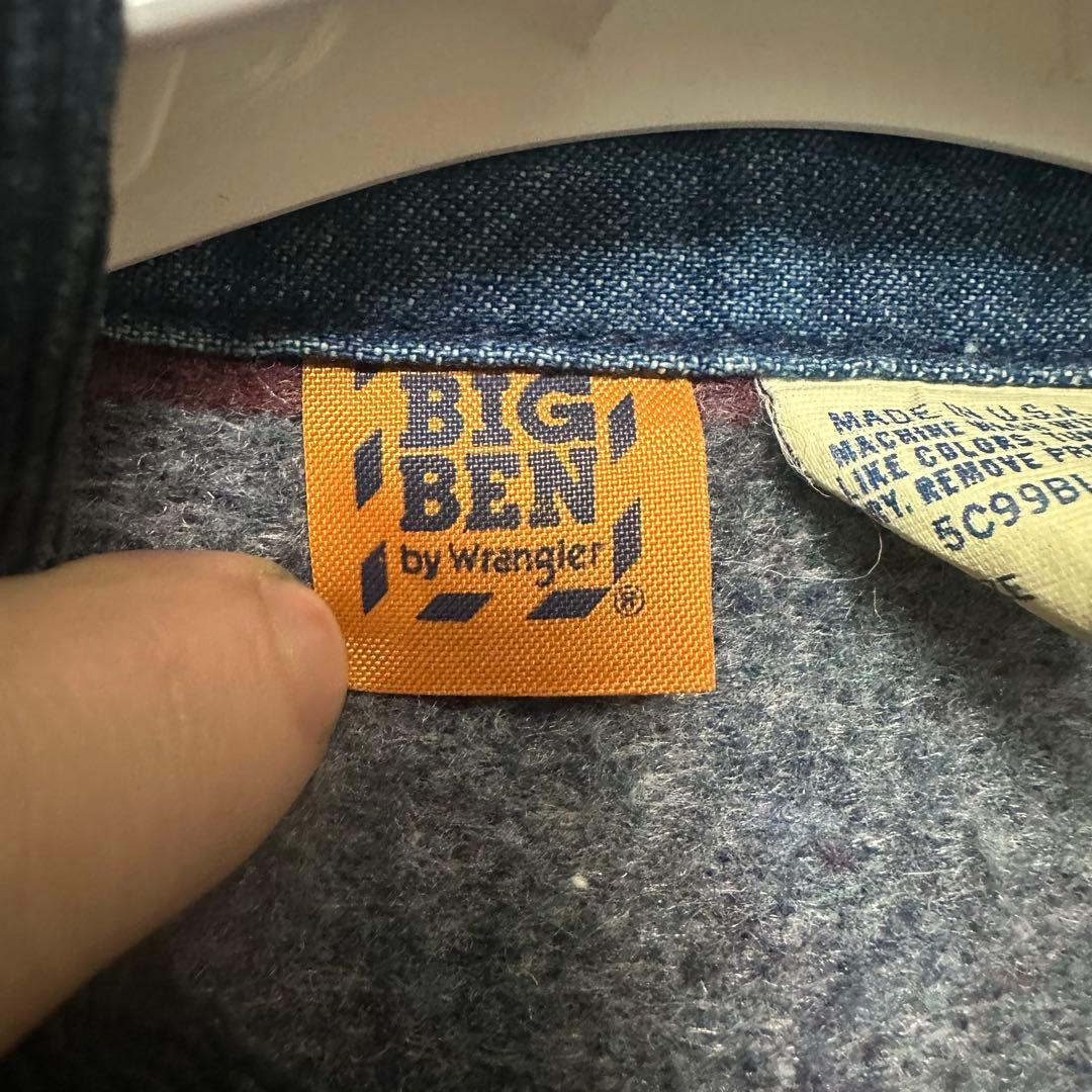 BIGBEN by Wrangler デニムカバーオール 38 USA製