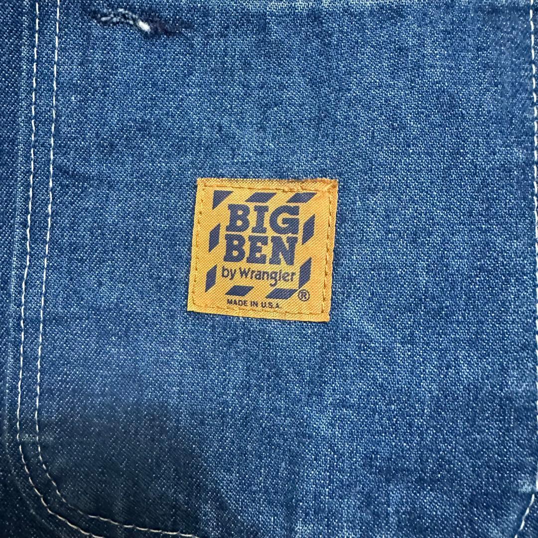 BIGBEN by Wrangler デニムカバーオール 38 USA製