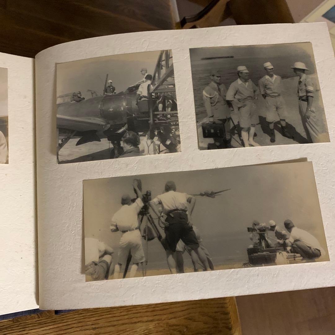 東宝映画　貴重‼️1944年雷撃隊出動　第二次世界大戦　映画制作アルバム