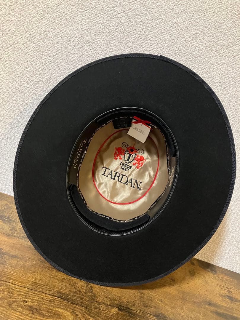 【極美品】 TARDAN ウールハット ボーターハット