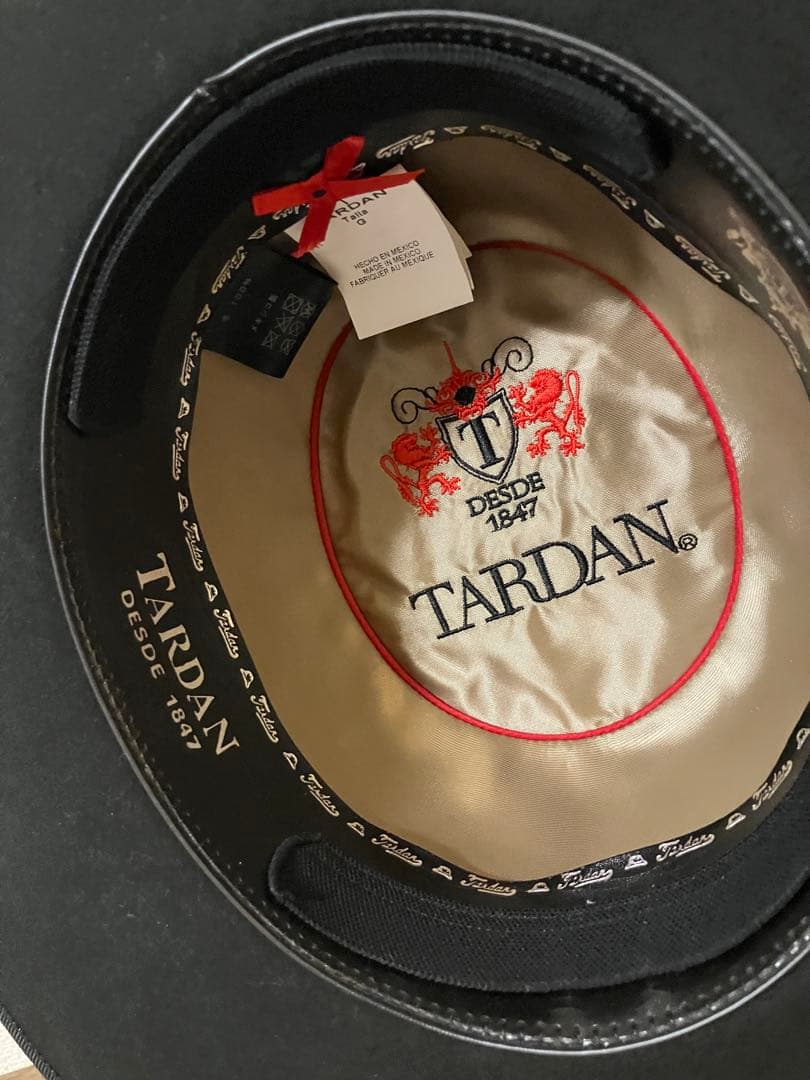 【極美品】 TARDAN ウールハット ボーターハット