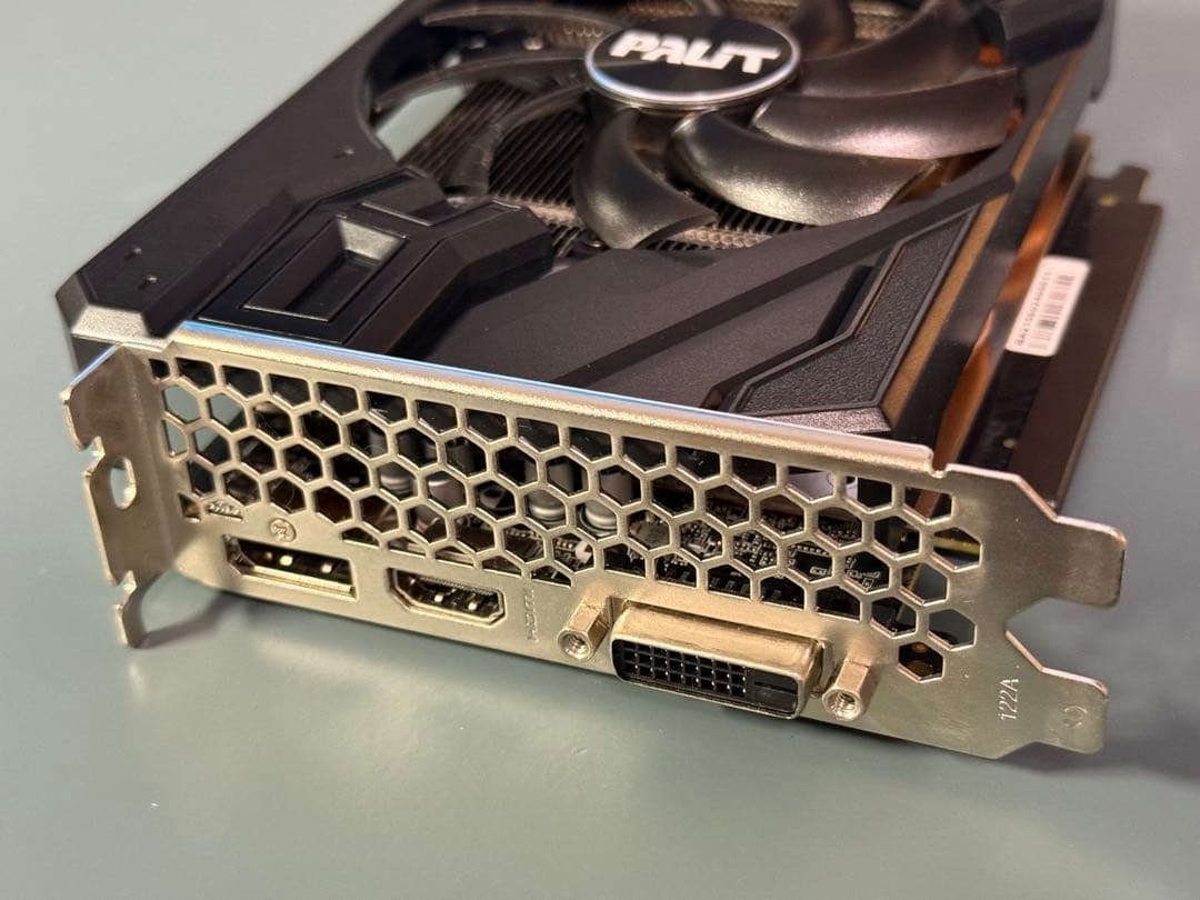 【Palit製 GTX1660 StormX 6GB グラフィックボード】