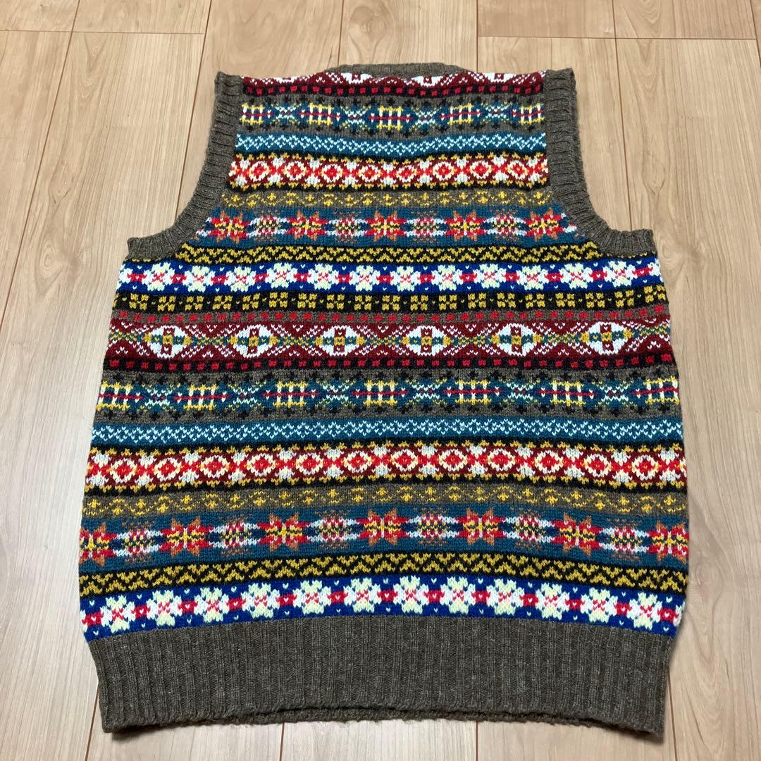 Jamieson's ジャミーソンズ フェアアイル柄 ウールベスト