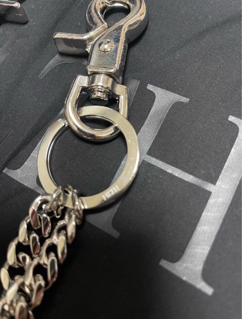 小物 FILTH TINY CUBAN DOUBLE CHAIN / SIL