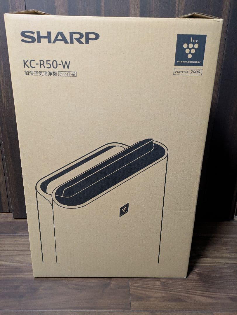 シャープ 加湿 空気清浄機 KC-R50-W
