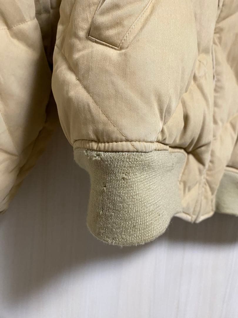 90s ポロラルフローレン ダウンジャケット スカイライナー型 ベージュ 短丈