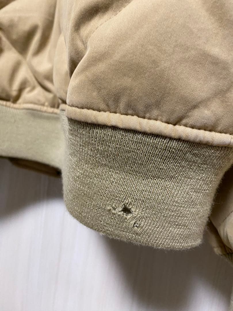 90s ポロラルフローレン ダウンジャケット スカイライナー型 ベージュ 短丈