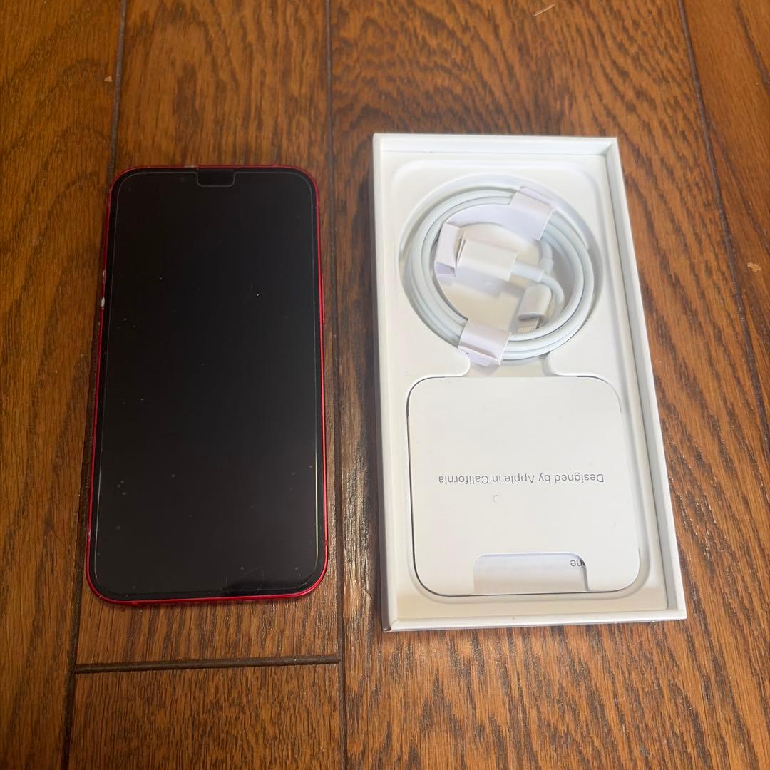 Apple iPhone 13 (PRODUCT)RED 本体