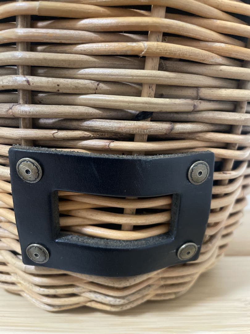 ◆ eb.a.gos（エバゴス）◆ブライドル バケツM バスケット ブラック