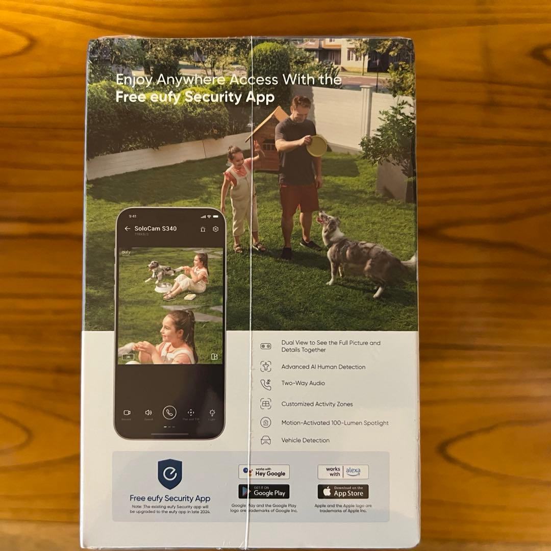 防犯カメラ Anker eufy Security SoloCam S340