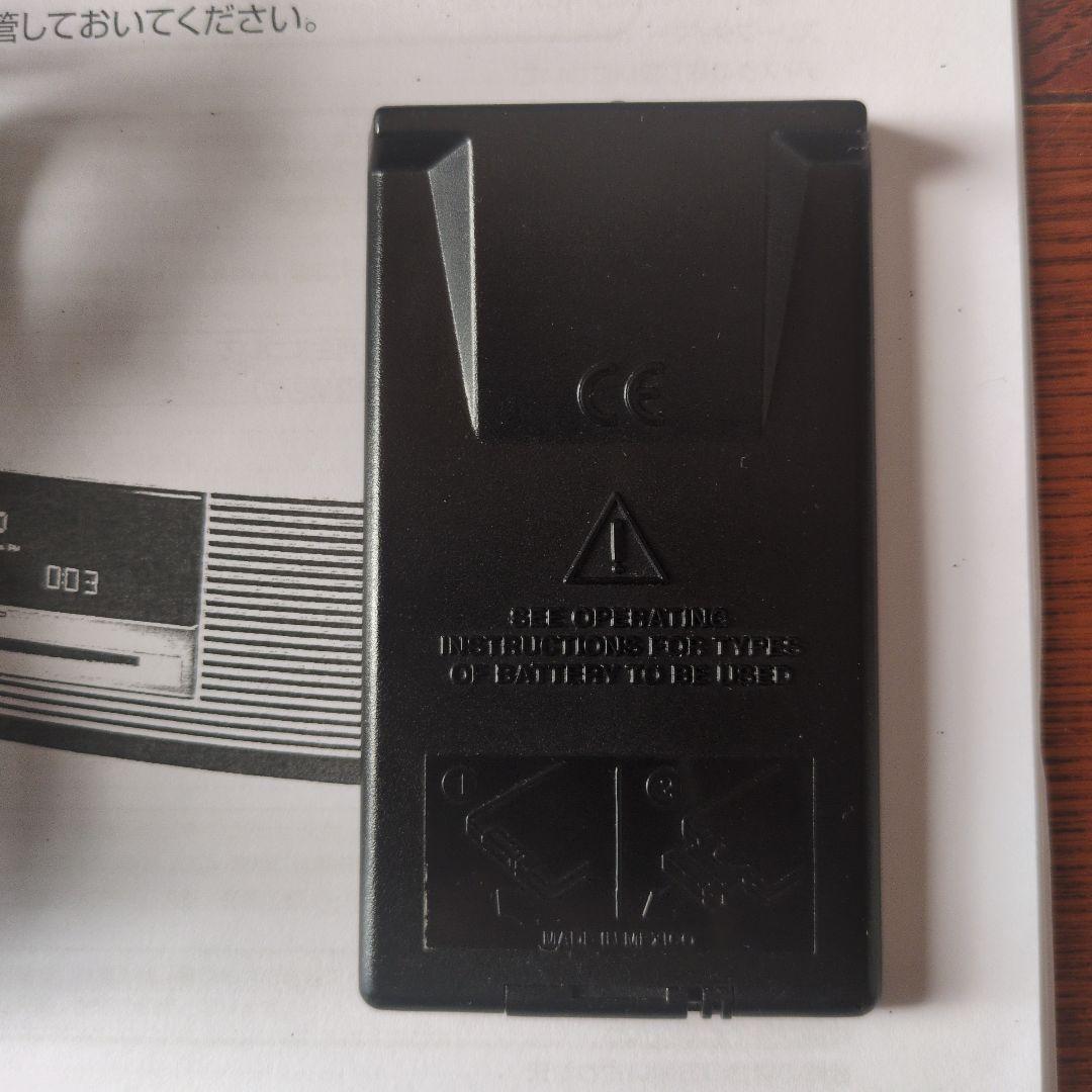 Bose Wave Music System 完動品　純正リモコンコード取説