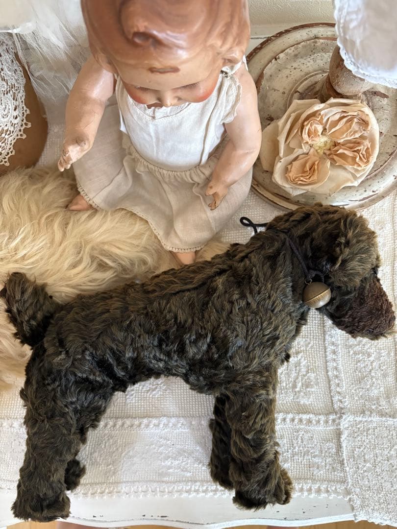 アンティーク 犬 アンティークテディベア アンティークベア フランスアンティーク