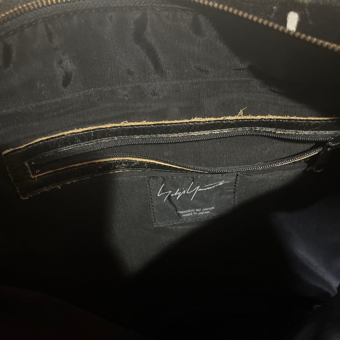 Yohji Yamamoto 2WAY レザーバッグ