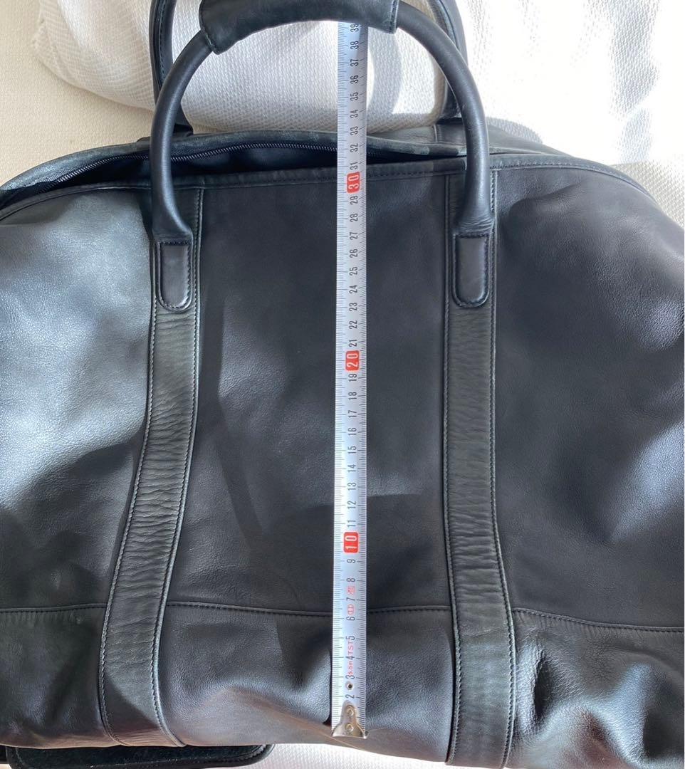 coach コーチボストンバッグ　レザー　ブラック　ショルダー2way