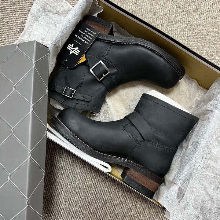 アルファインダストリーズ　エンジニアブーツ25.5