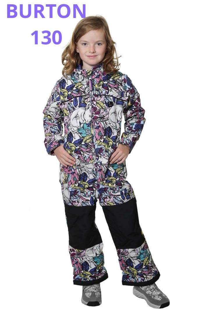 美品BurtonバートンGIRLS つなぎ　スノーボードウェア130 スキー